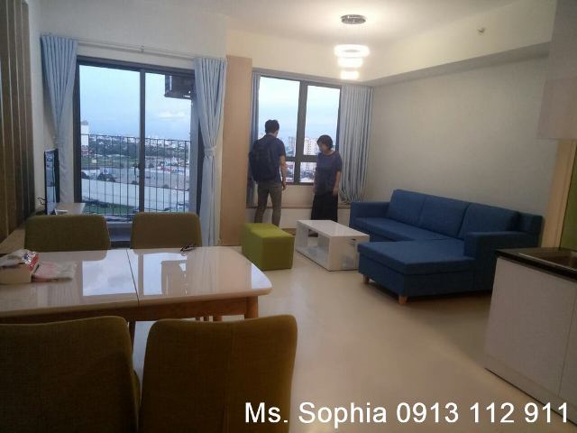 Masteri Thao Dien, new apartment for rent 2BRs, full furnished.