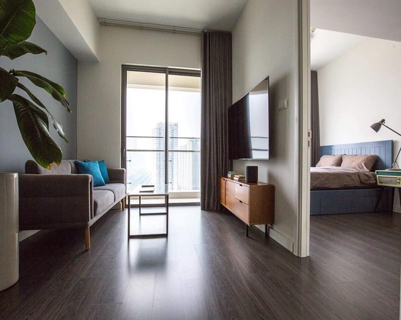 Apartment modern and fully furniturein in Thao Dien area