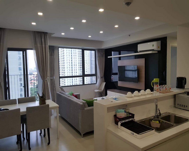2 bedrooms apartment in Masteri Thao Dien, high floor, furnished