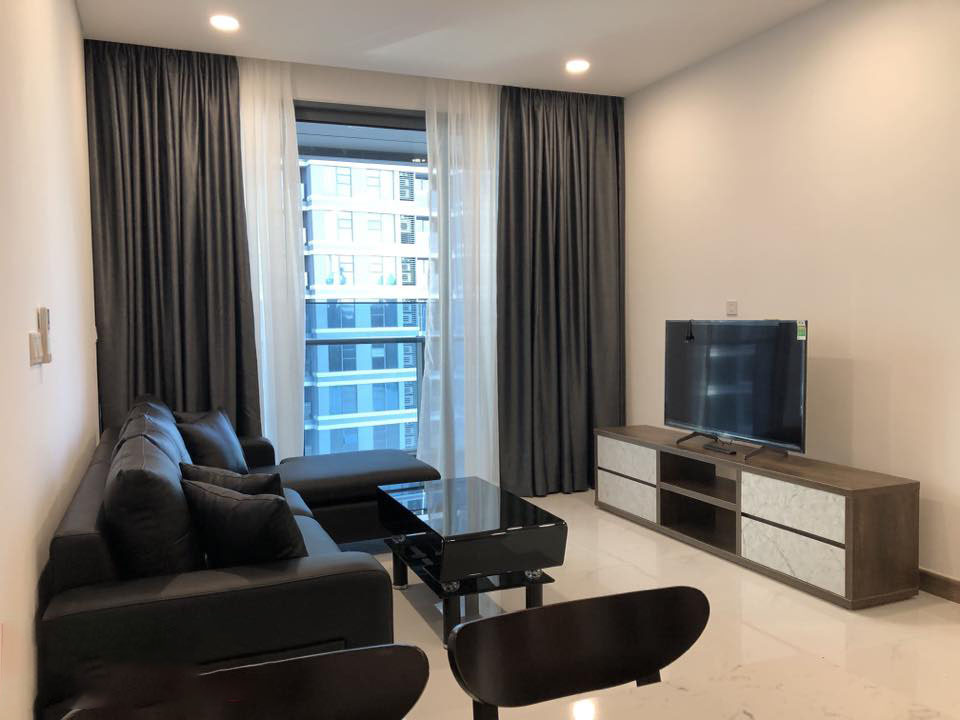 Fully furnished apartment with 2 bedrooms for rent in Sunwah Pearl