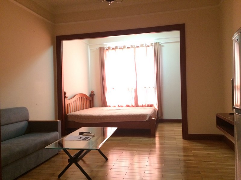 Studio The Manor apartment for rent, open view, full furniture