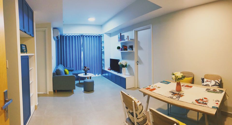 Masteri Thao Dien for rent 2-bedroom apartment, high-end furnished