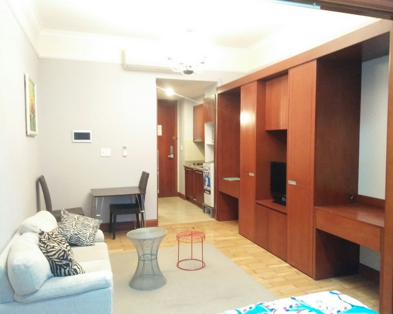 Quiet studio, furnished in The Manor, Binh Thanh for rent
