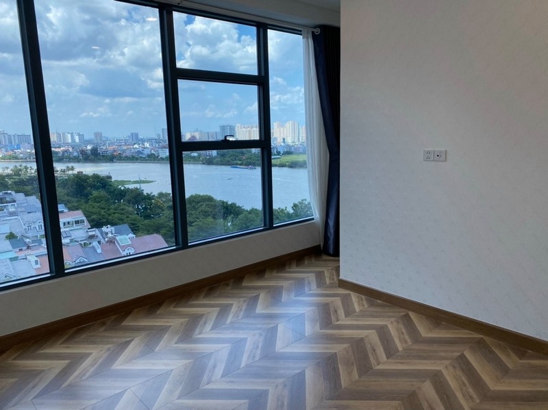 For rent Sunwah Pearl apartment, 3BRs unfurnished, river view 