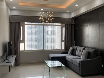 For rent furnished 2-bedroom apartment, near District 1 