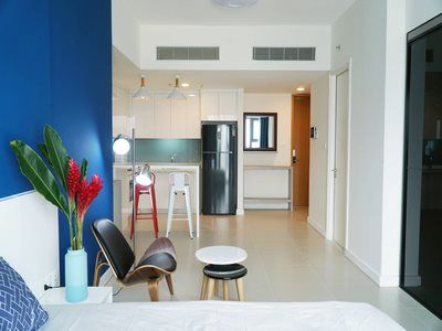Gateway Thao Dien for rent modern furniture, high floor