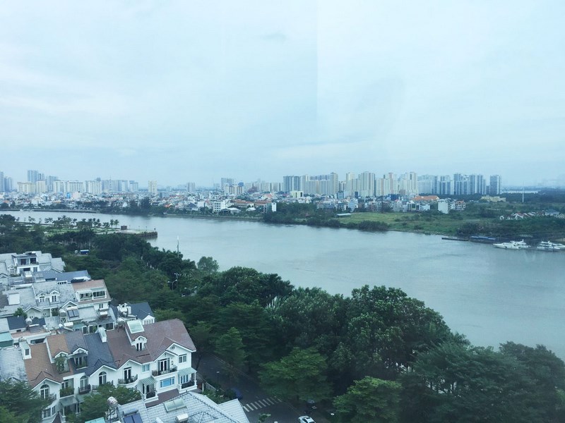 Apartment for rent Saigon river view directly