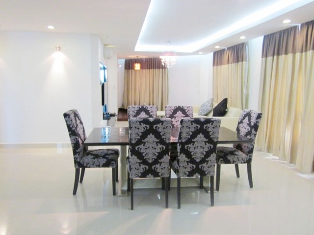 Penthouse apartment for rent 3 bedrooms, modern furniture