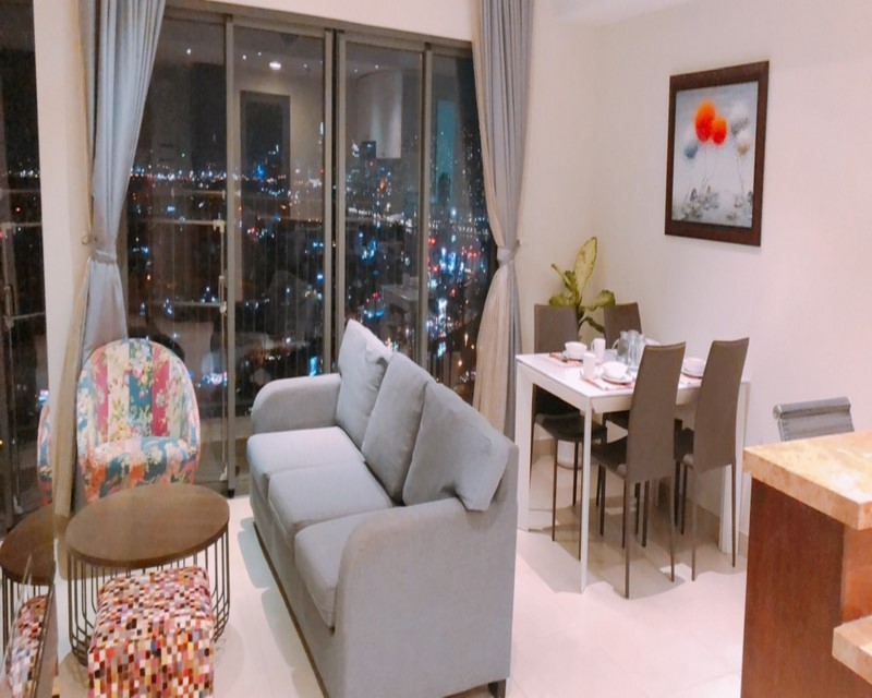 Masteri Thao Dien apartment for rent Landmark 81 view