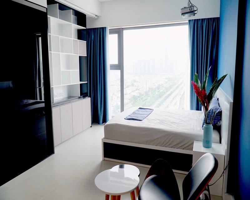 Gateway Thao Dien for rent modern furniture, high floor