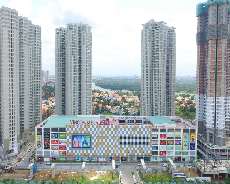 Masteri Thao Dien for rent high floor