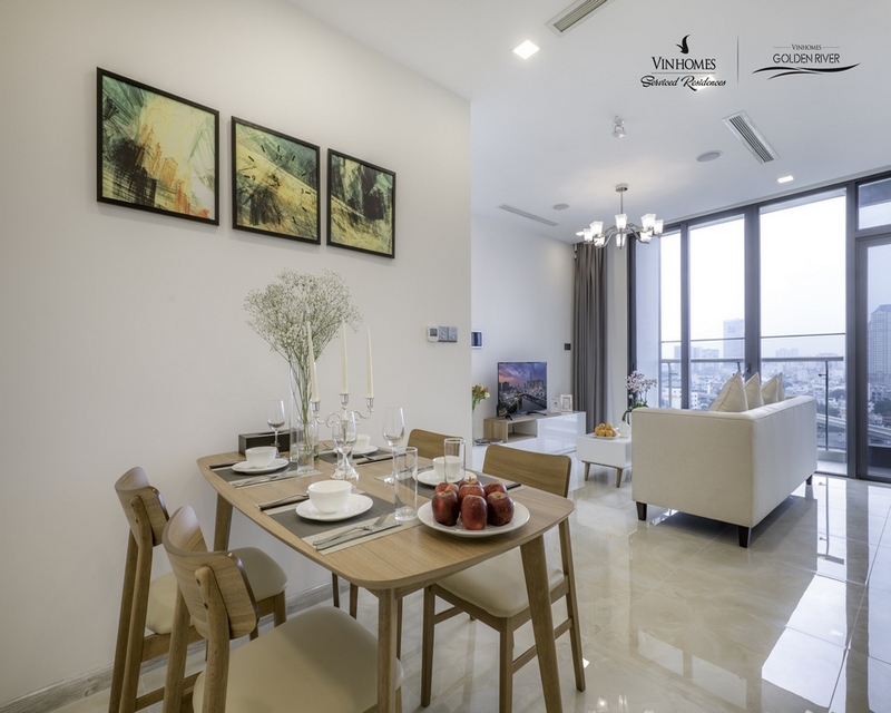 Apartment for rent in district 1, 2 bedrooms, smarthome