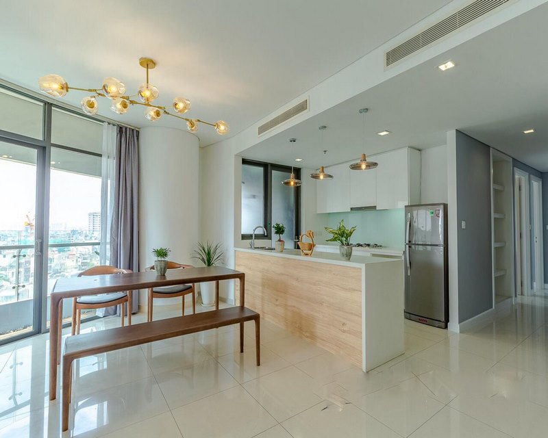 Apartment with 3 bedrooms in City Garden Binh Thanh district