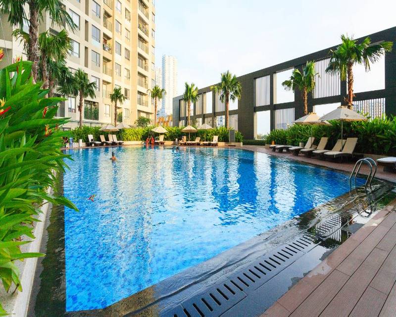 Masteri Thao Dien for rent high floor