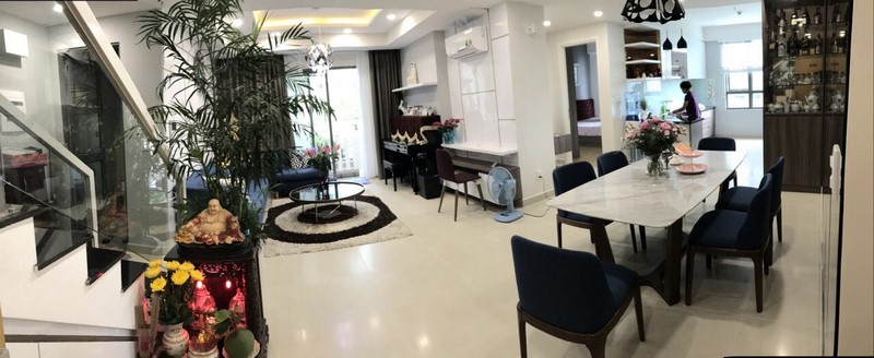 Luxurious duplex apartment in Masteri Thao Dien, Thao Dien area