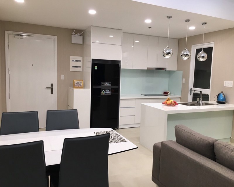 Apartment for rent in Thao Dien area, quiet space.