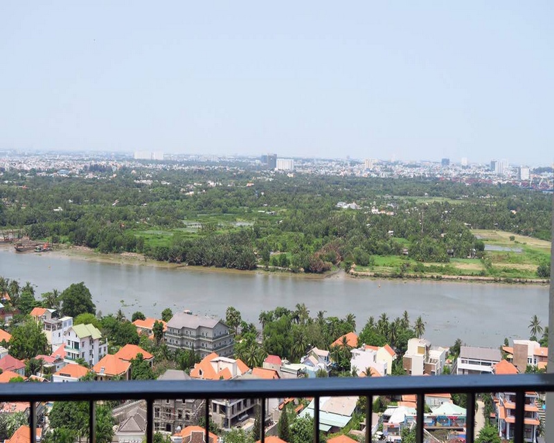 Masteri Thao Dien for rent with balcony, river view
