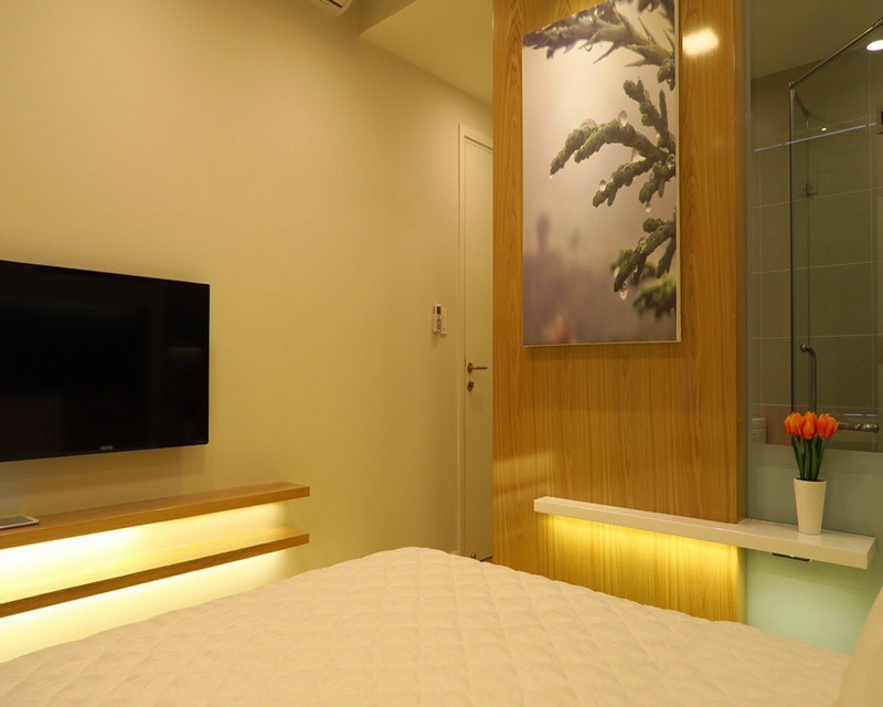 Masteri Thao Dien for rent with balcony, river view
