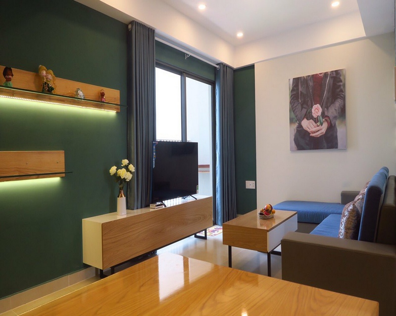 Masteri Thao Dien for rent with balcony, river view