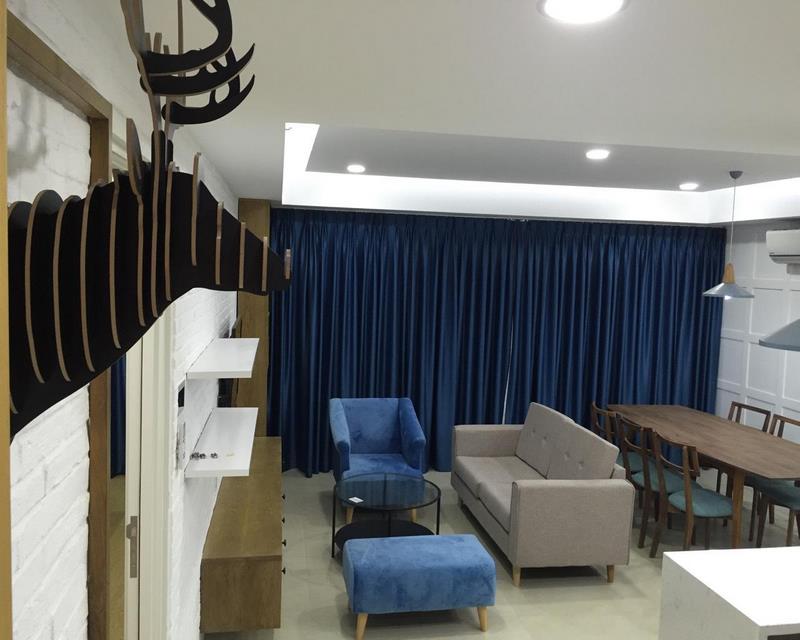 For rent apartment outdoor swimming pool, gym room