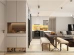 Apartment with 3 bedrooms for rent, luxurious design thumbnail