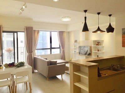 Masteri Thao Dien district 2 high floor with island kitchen apartment for rent Masteri Thao Dien district 2 high floor with island kitchen