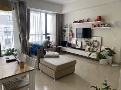 Cozy and bright apartment in Masteri Thao Dien for rent apartment for rent Cozy and bright apartment in Masteri Thao Dien for rent