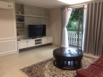 Duplex apartment at Thao Dien area low floor, garden, balcony apartment for rent Duplex apartment at Thao Dien area low floor, garden, balcony