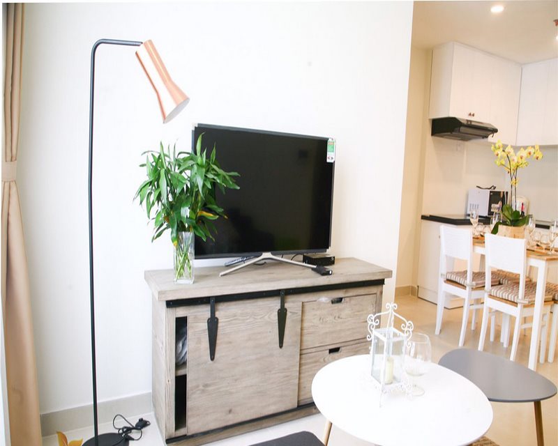 One bedroom – modern furniture in Masteri Thao Dien for rent