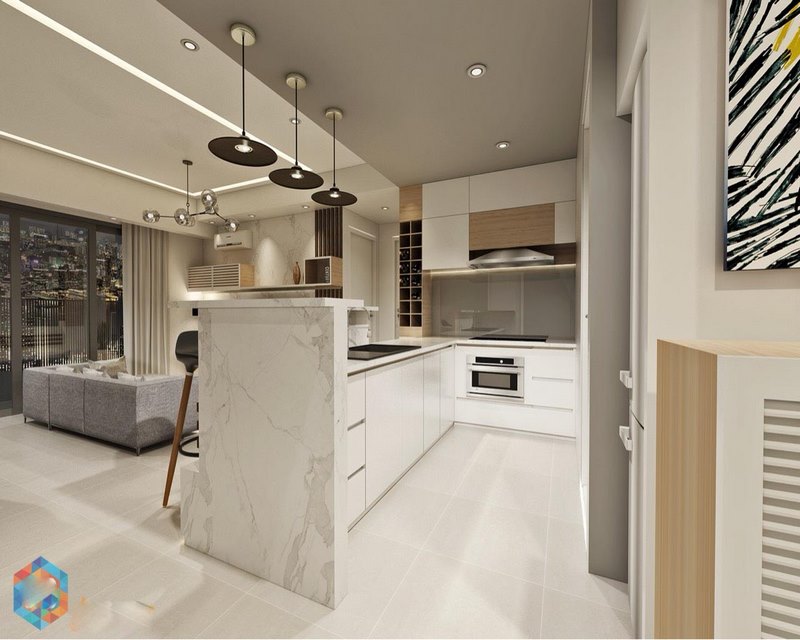 For rent 3 bedrooms apartment, Thao Dien ward