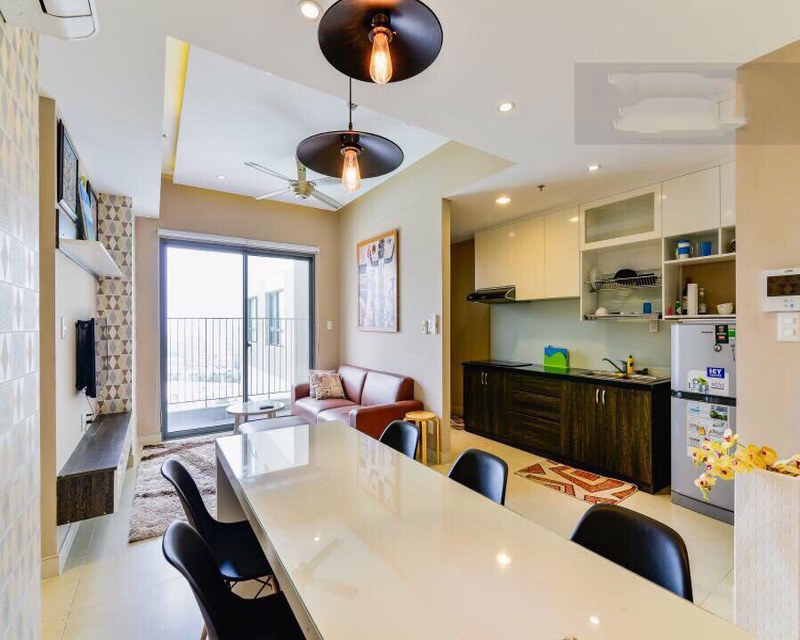 For rent 2 bedrooms apartment, Thao Dien ward